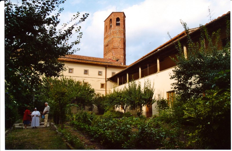 Interno del Monastero di Santa Caterina, il chiostro.