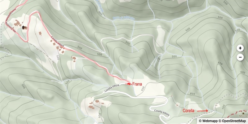 Il punto della frana