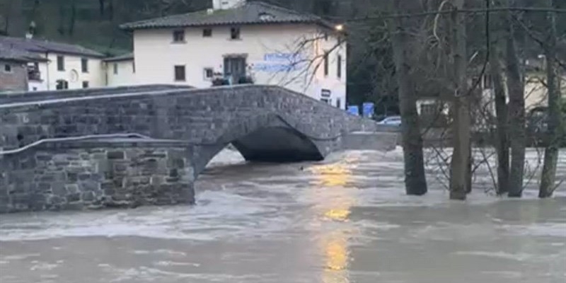 Maltempo in Mugello, Ponte a Vicchio