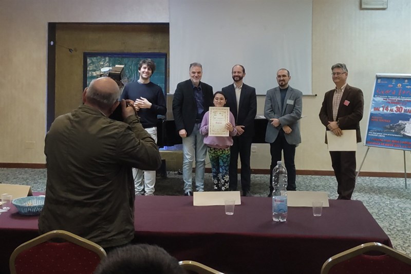 La giovanissima Aurora da Barberino premiata al 25° Concorso Nazionale di Esecuzione Musicale “Riviera Etrusca”