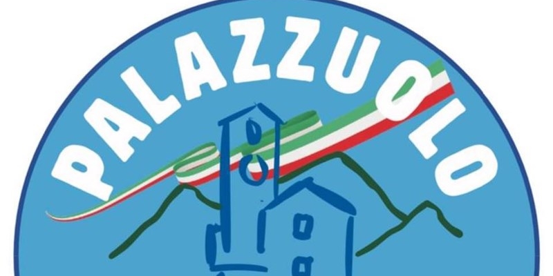 Un taglio del logo della lista civica "" Palazzuolo Rinasce"",""Palazzuolo Rinasce