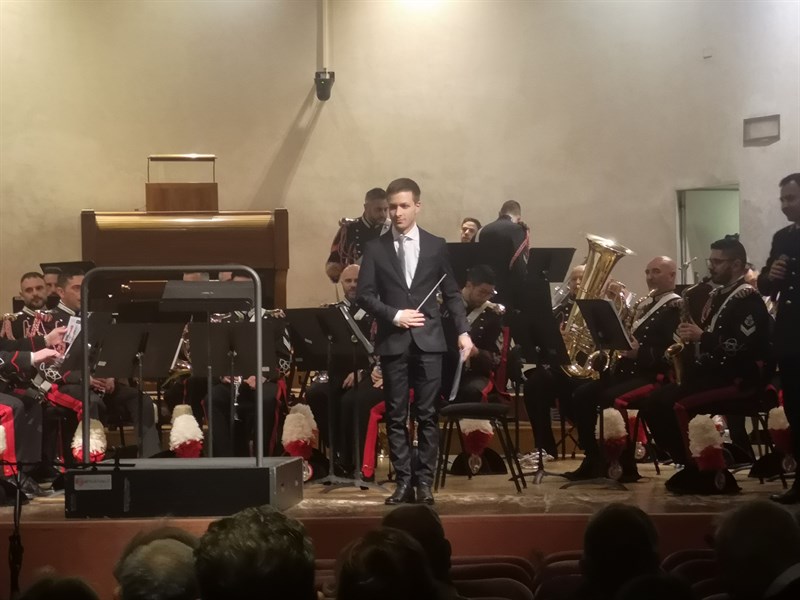 Un immagine della performance