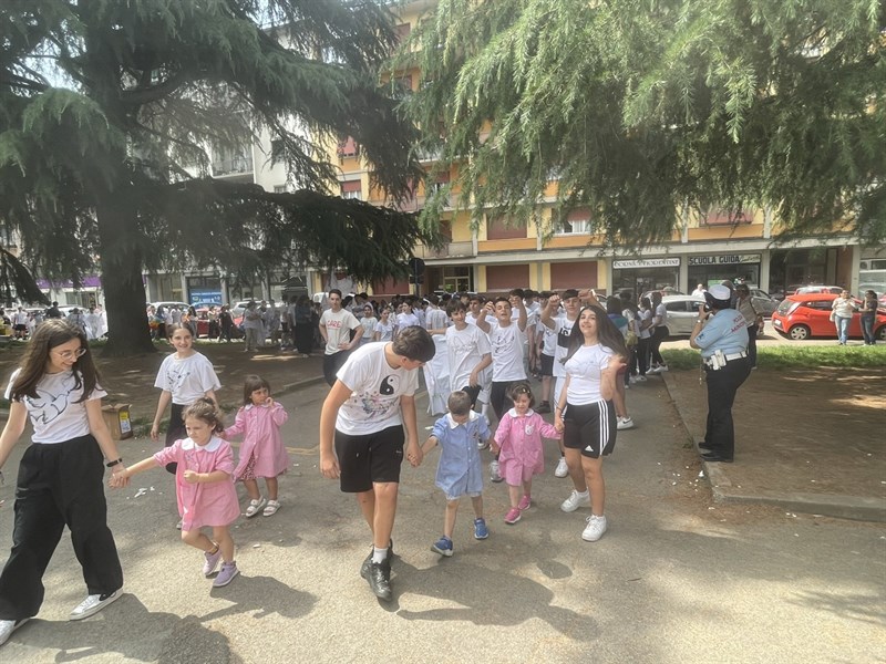 marcia della pace studenti