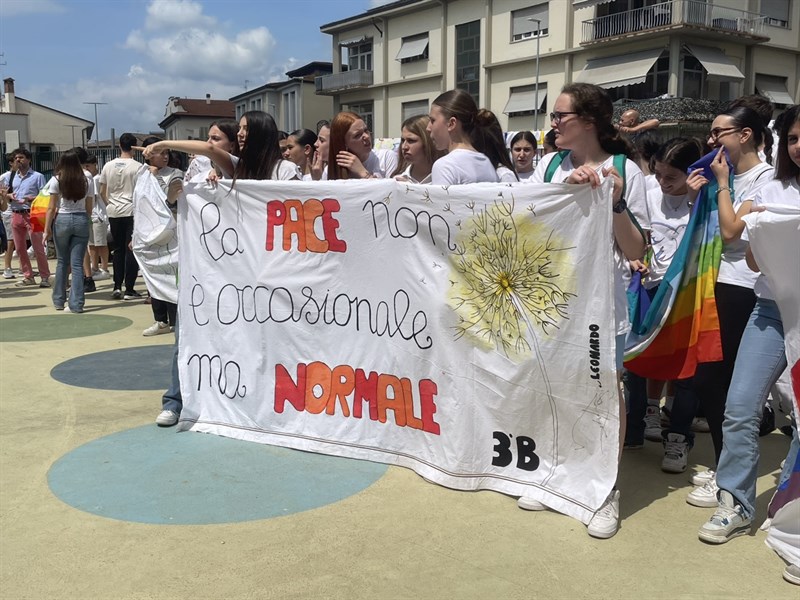 marcia della pace studenti