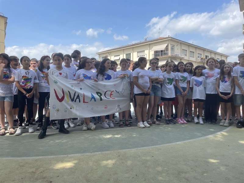 marcia della pace studenti