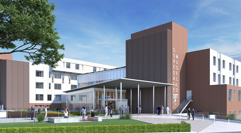Render ospedale del Mugello
