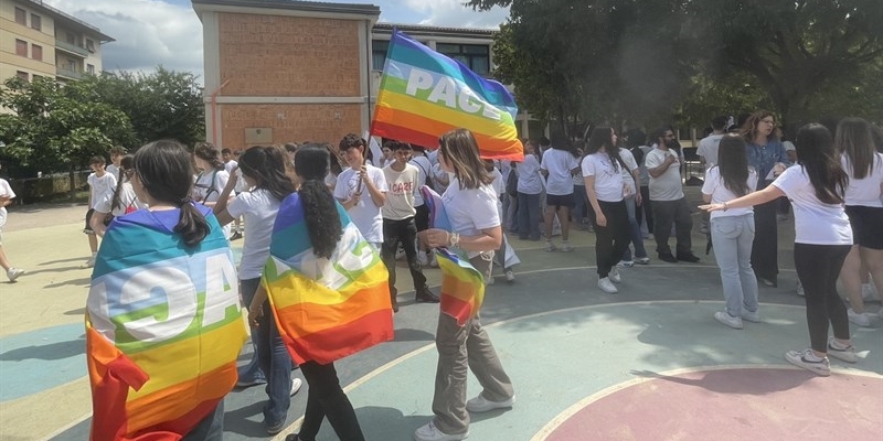 marcia della pace studenti