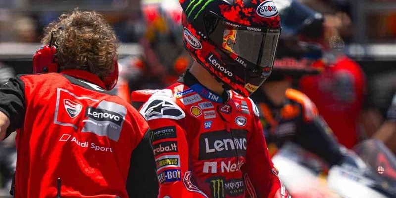 Pecco Bagnaia ad Aragon