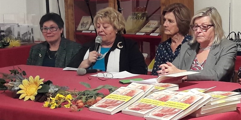 Le dirigenti storiche della Fidapa. Da SX Rosanna Billi, Anna Gentilini, Nella Scagliarini, Silva Gurioli