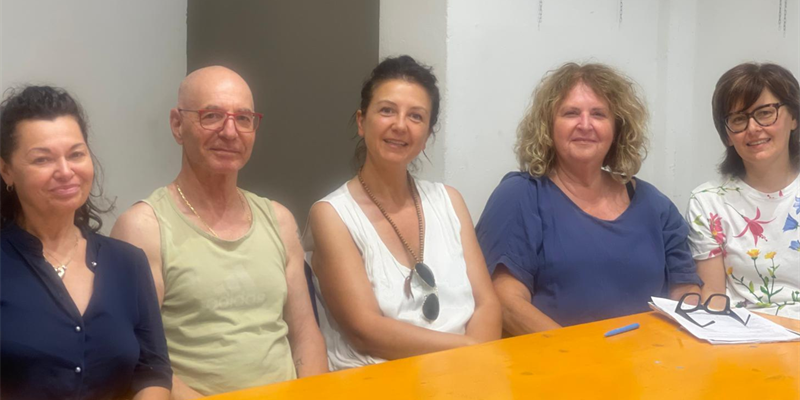 Un momento dell'incontro di Marradi