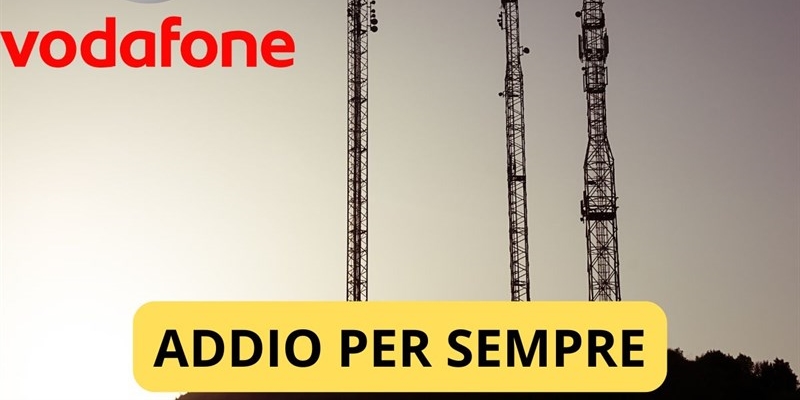 Addio servizio Vodafone