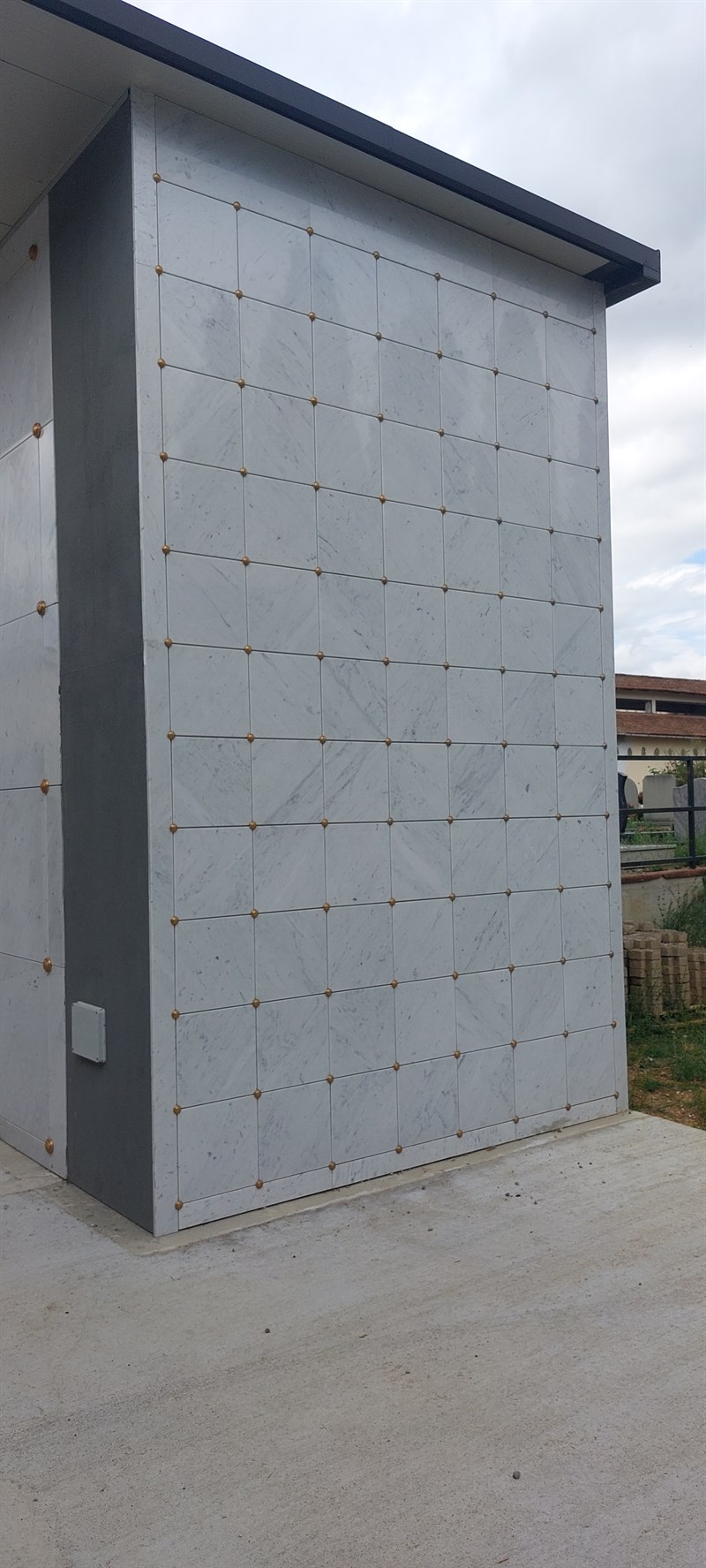 La nuova ala del cimitero