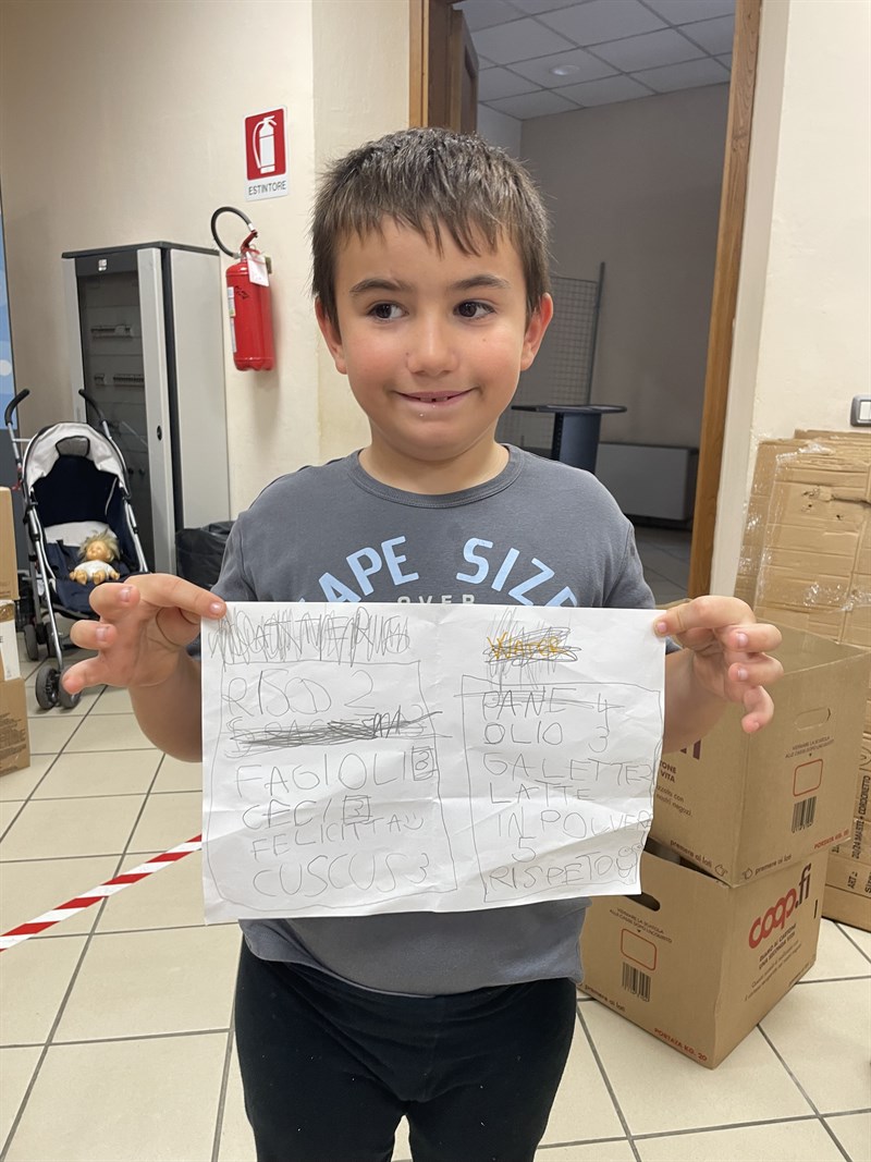 Il bambino che ha lasciato il messaggio di speranza per un suo coetaneo palestinese