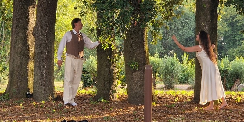 Daniela Maccari in ""Effetto Duse"",""Massimo Corevi