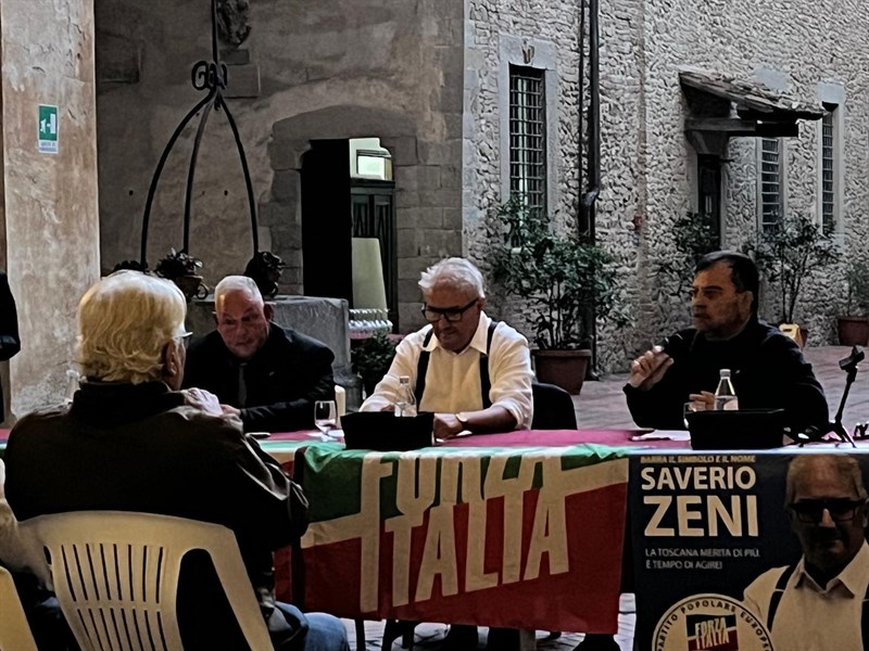 da sx: Vivarelli Colonna, Zeni, Campinoti
