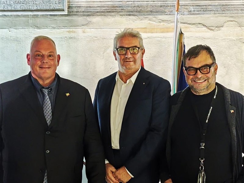 da sx: Vivarelli Colonna, Zeni, Campinoti