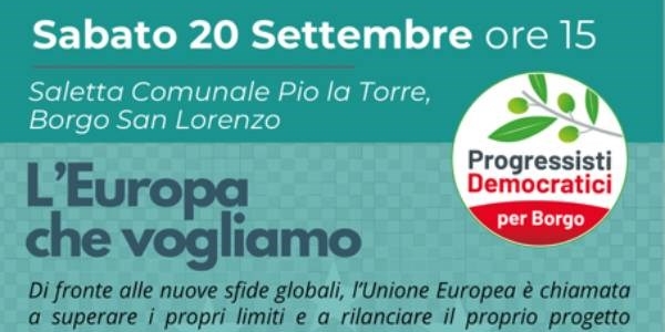 L'europa che vogliamo