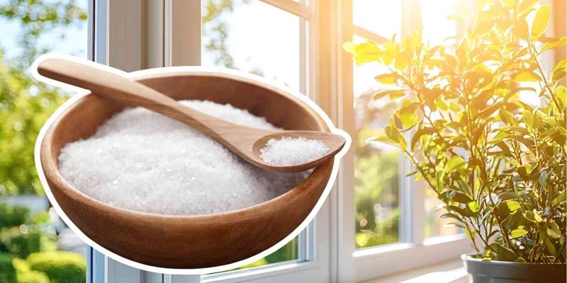 ciotola sale finestra