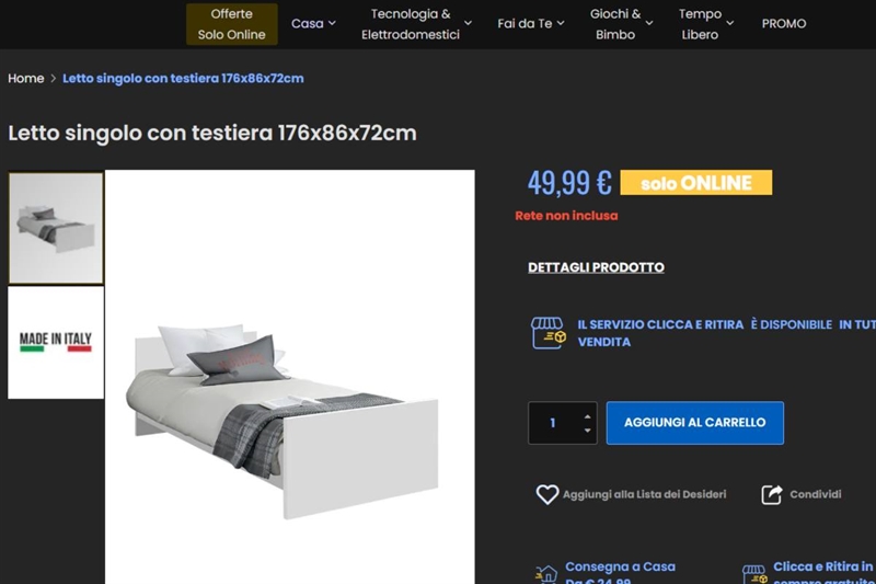 B1c1f8 Letto Eurospin 13 10 2025 okmugello it 1