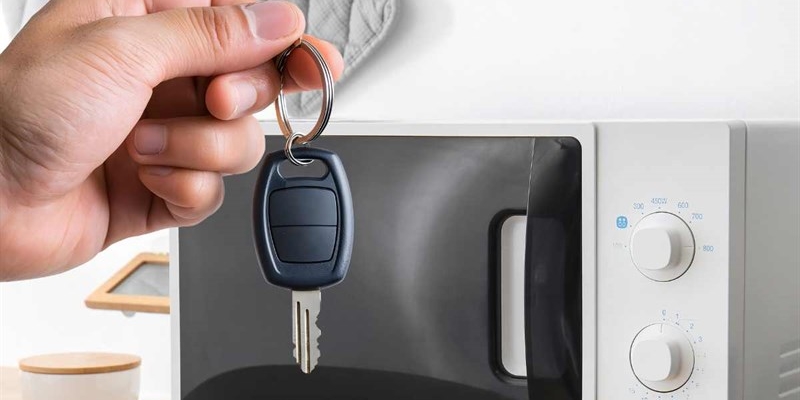 Ecco perché dovresti mettere le chiavi dell’auto nel microonde - okmugello.it