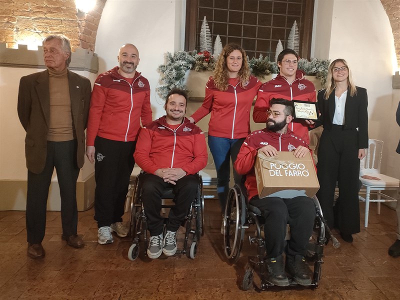 La squadra della Rari Nantes Florentia Water Polo Ability