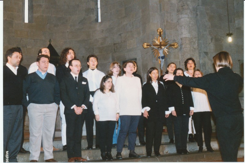 1996 – Rassegna dei Cori, il Coro della Propositura di Scarperia.