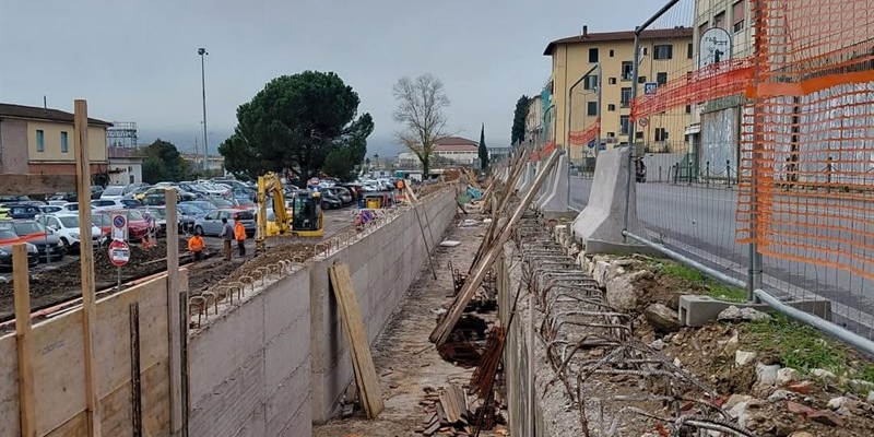 cantiere stazione pontassieve