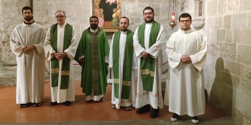 Don Francesco, don Joseph, don Luciano e don Cristhian