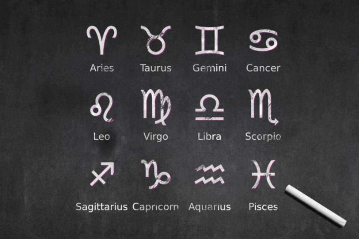segni zodiacali si trovano in una fase di raccolta