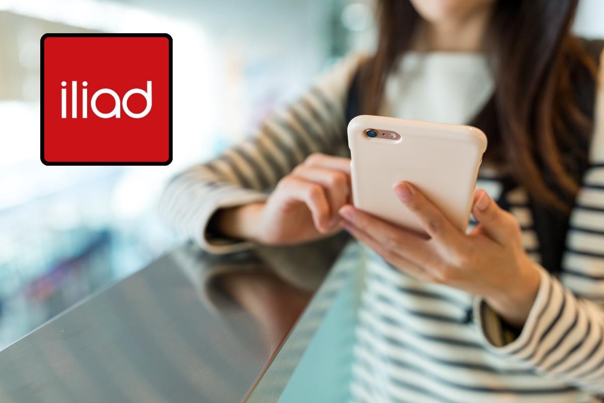 Smartphone logo Iliad