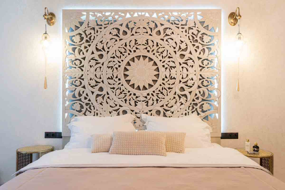 testata del letto idee per trasformare stanza