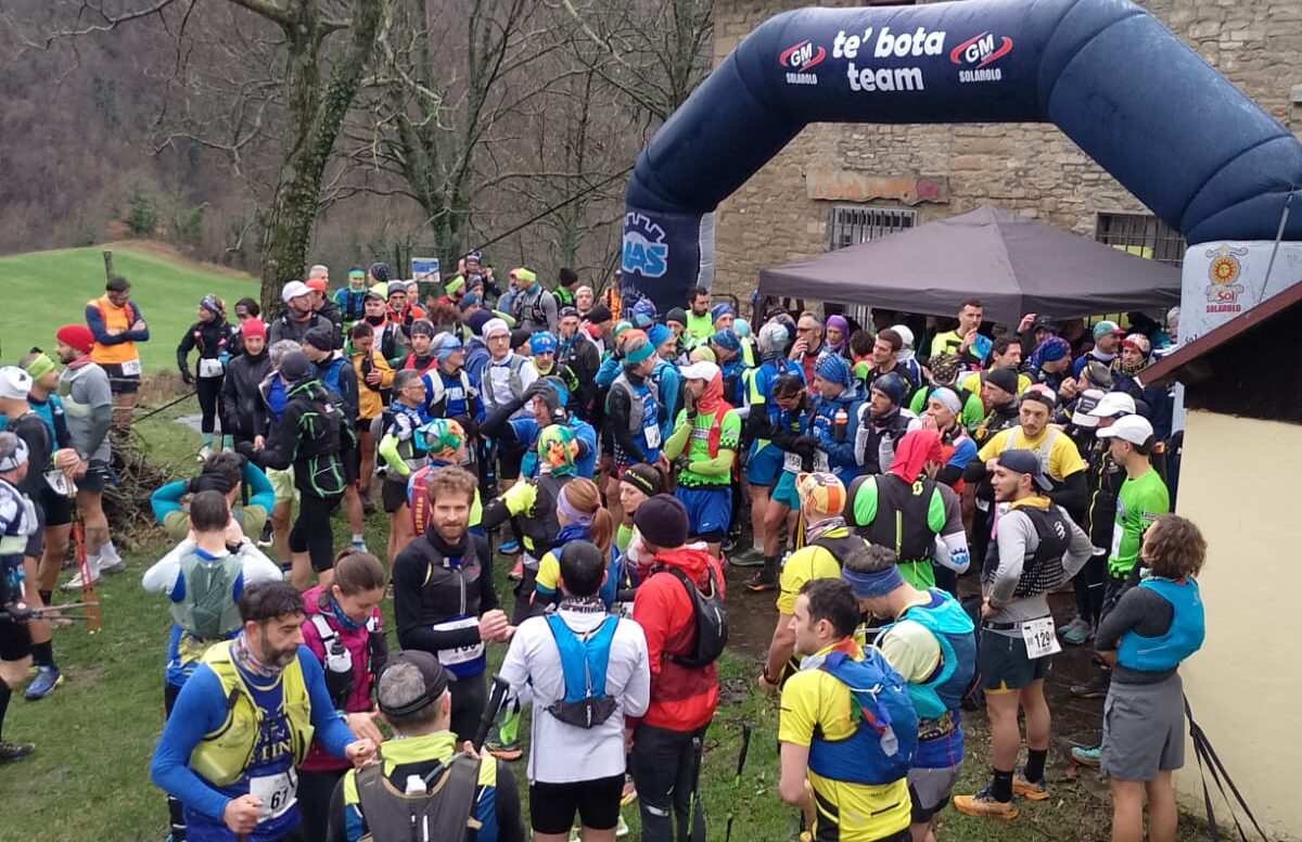 Partenza trail poggolo