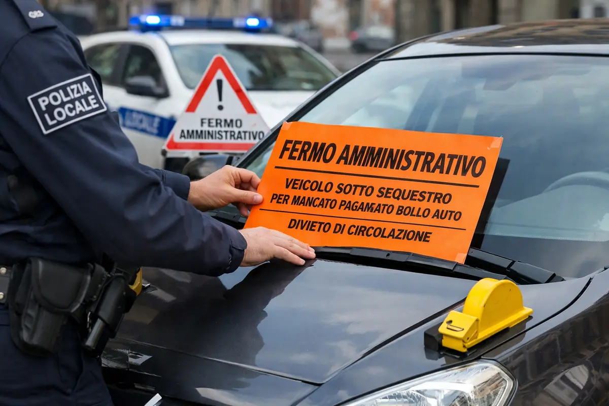 fermo amministrativo mancato pagamento bollo auto