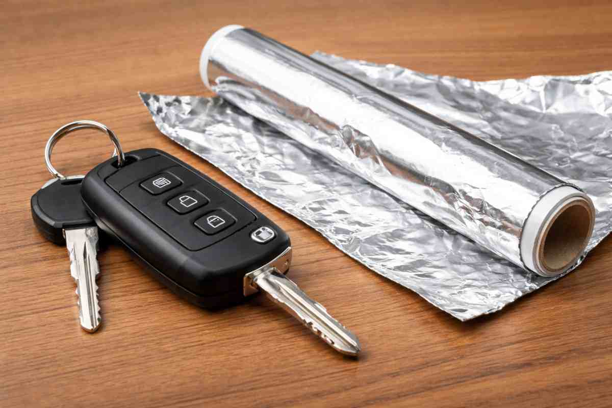 chiavi carta stagnola metodo