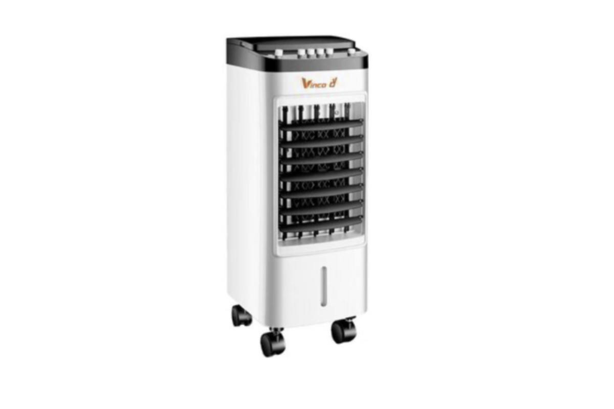 Il raffrescatore Eurospin è dotato di tre diverse velocità di ventilazione, che permettono di regolare l’intensità del flusso d’aria