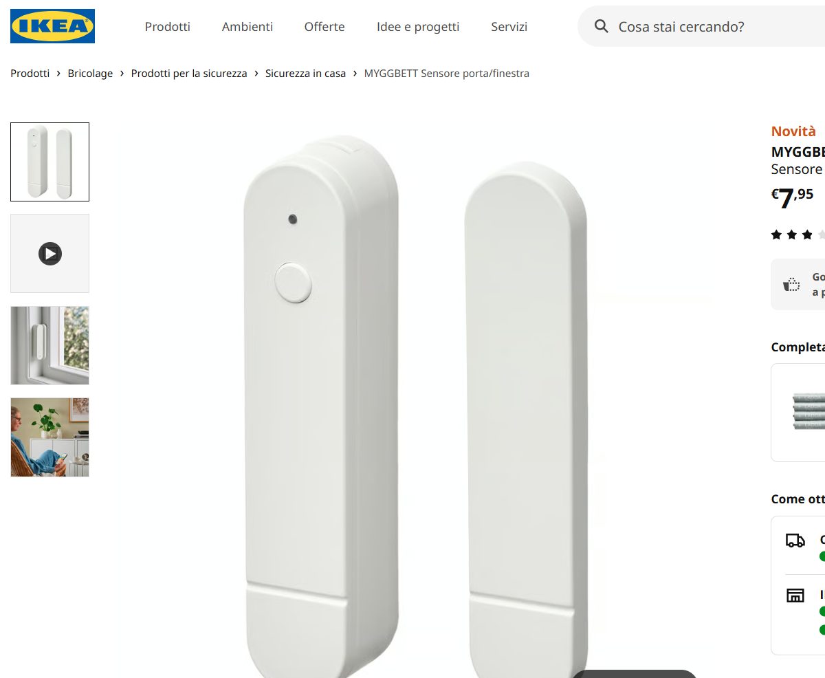 antifurto ikea 8 euro