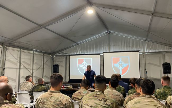 Presentazione del sistema DELTA durante le esercitazioni NATO