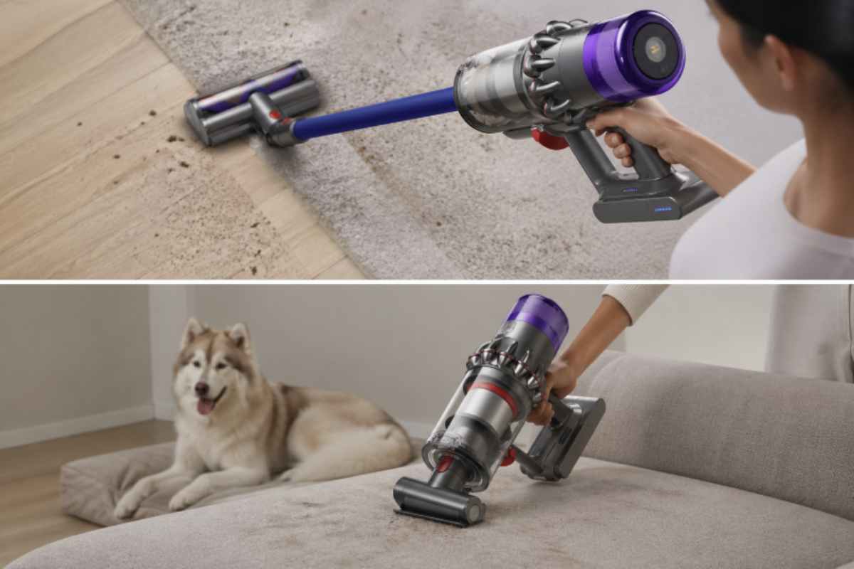 Uno degli aspetti che ha contribuito al successo del modello è la sua adattabilità. La V11 Advanced non è solo una scopa elettrica