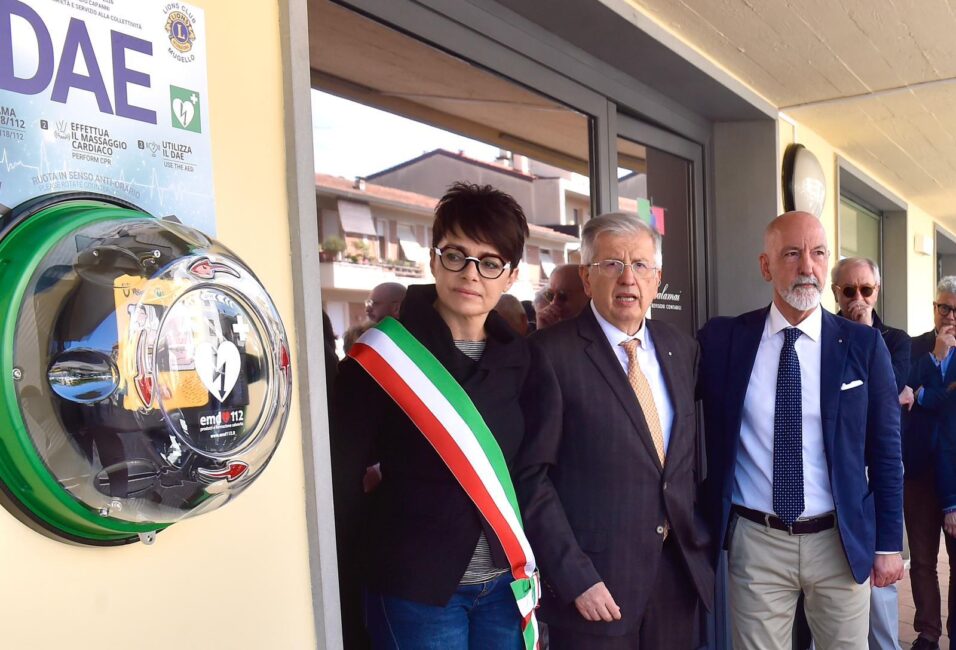 Lions defibrillatore barberino 2026 aprile