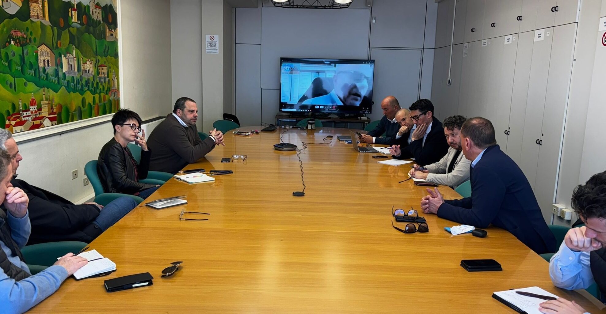 Incontro aprile treni sindaci