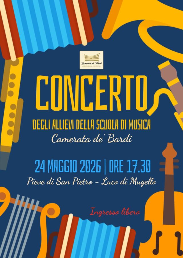 CdB Concerto degli Allievi della Scuola di Musica Luco di Mugello 24.05.2026