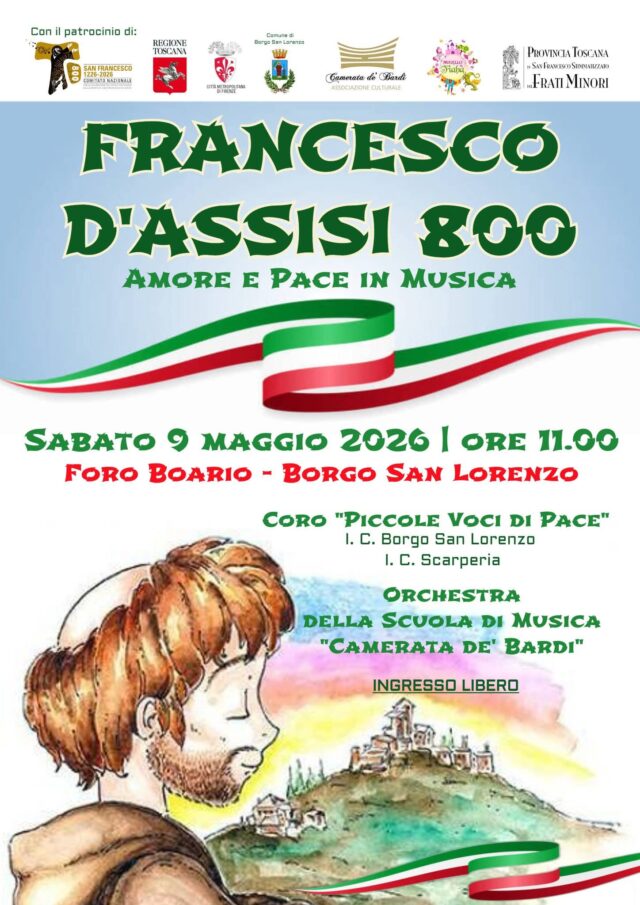 Locandina musica 2026 assisi