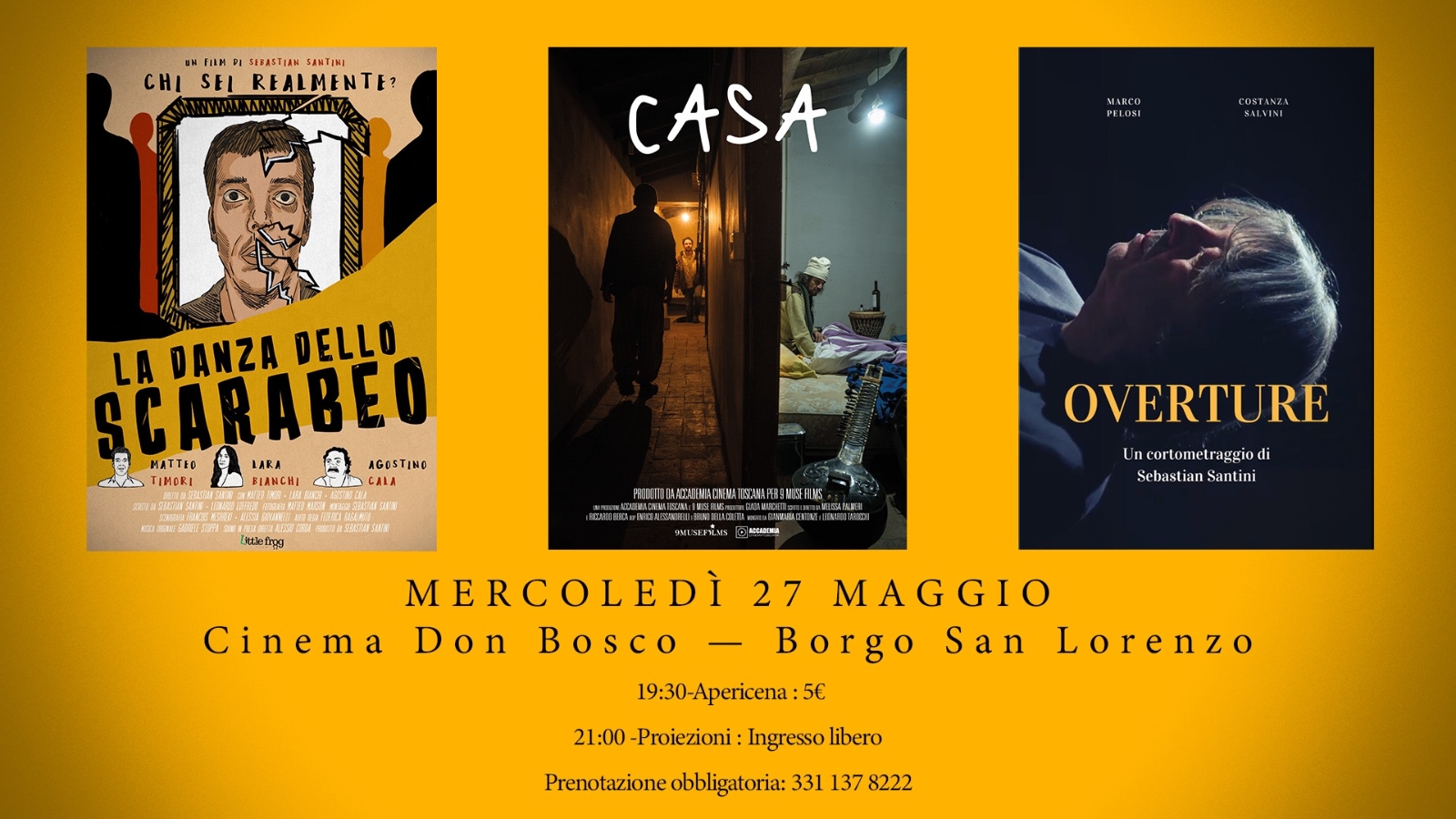Proiezione 27 maggio 2026 locandina