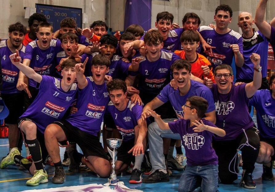 Squadra Under 18M a fine gara e campione reg. 25 26 Sab. 2.5.2026