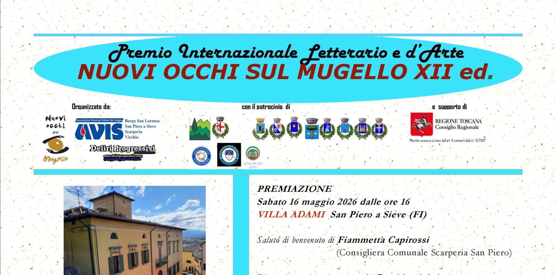 Locandina 16 maggio 26 occhi mugello