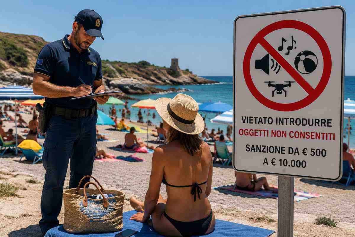 Persone spiaggia multa 14052026 okmugello.it