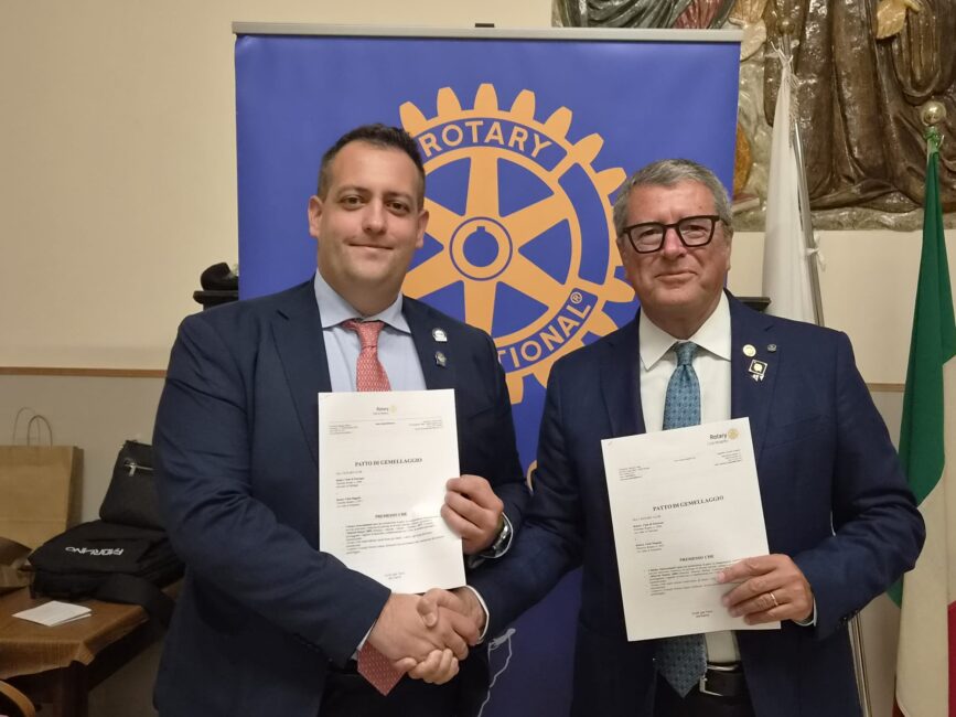 Gemellagio Mugello Fabriano Siglato il patto tra i due Presidenti Volpi e Alfonsi