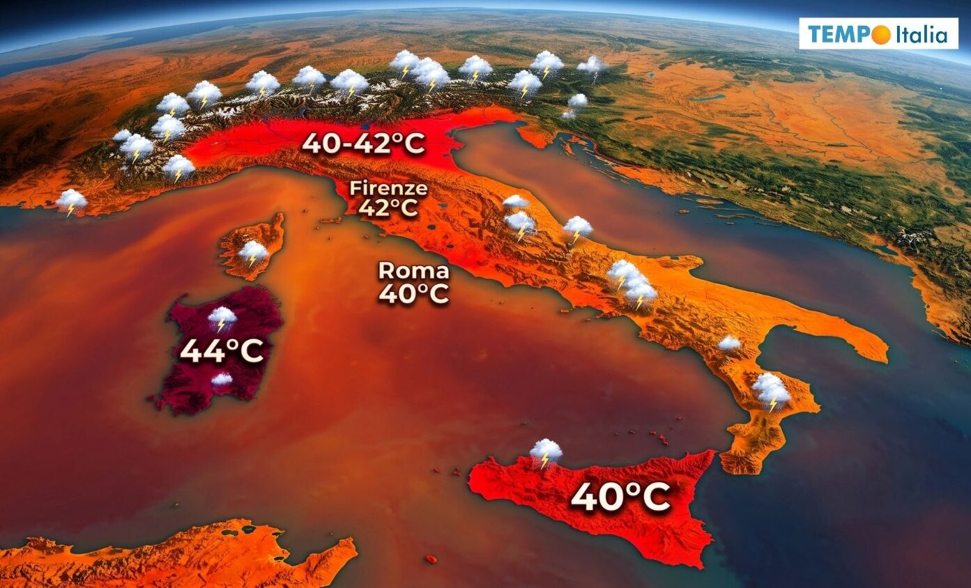 Tempo italia clima