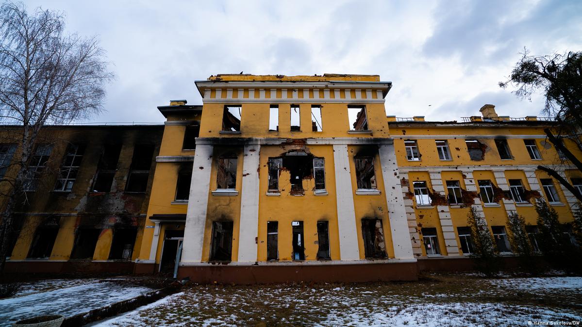 La scuola n. 134 di Kharkiv dopo la battaglia