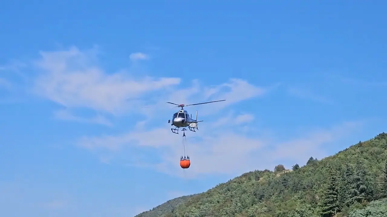 Elicottero incendio